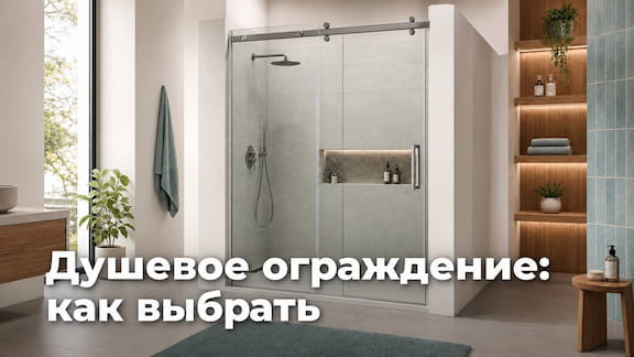 Как выбрать душевое ограждение