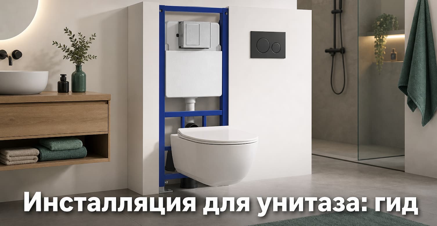 Инсталляция для унитаза