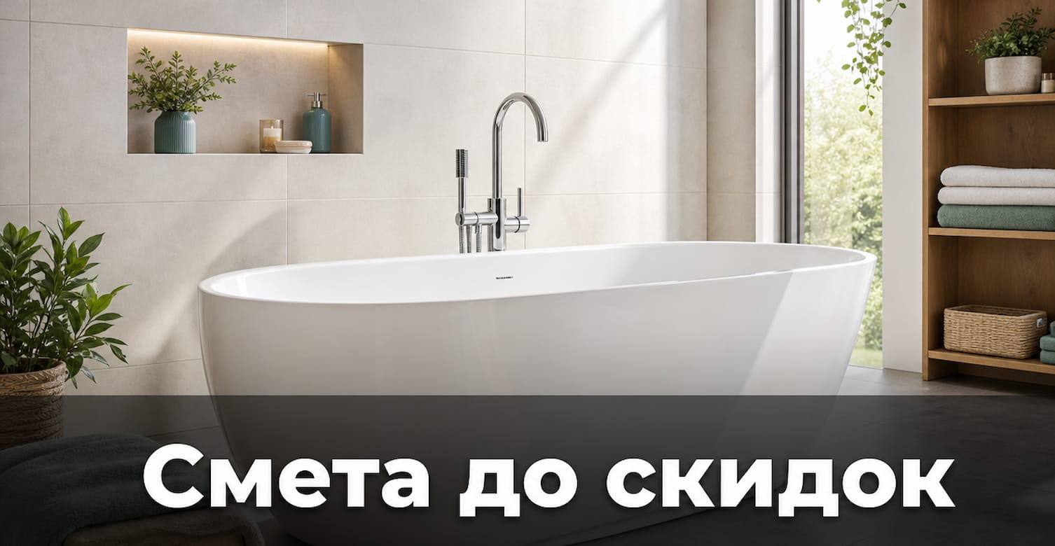 Как сэкономить на ремонте ванной