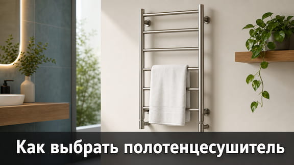 Как выбрать полотенцесушитель