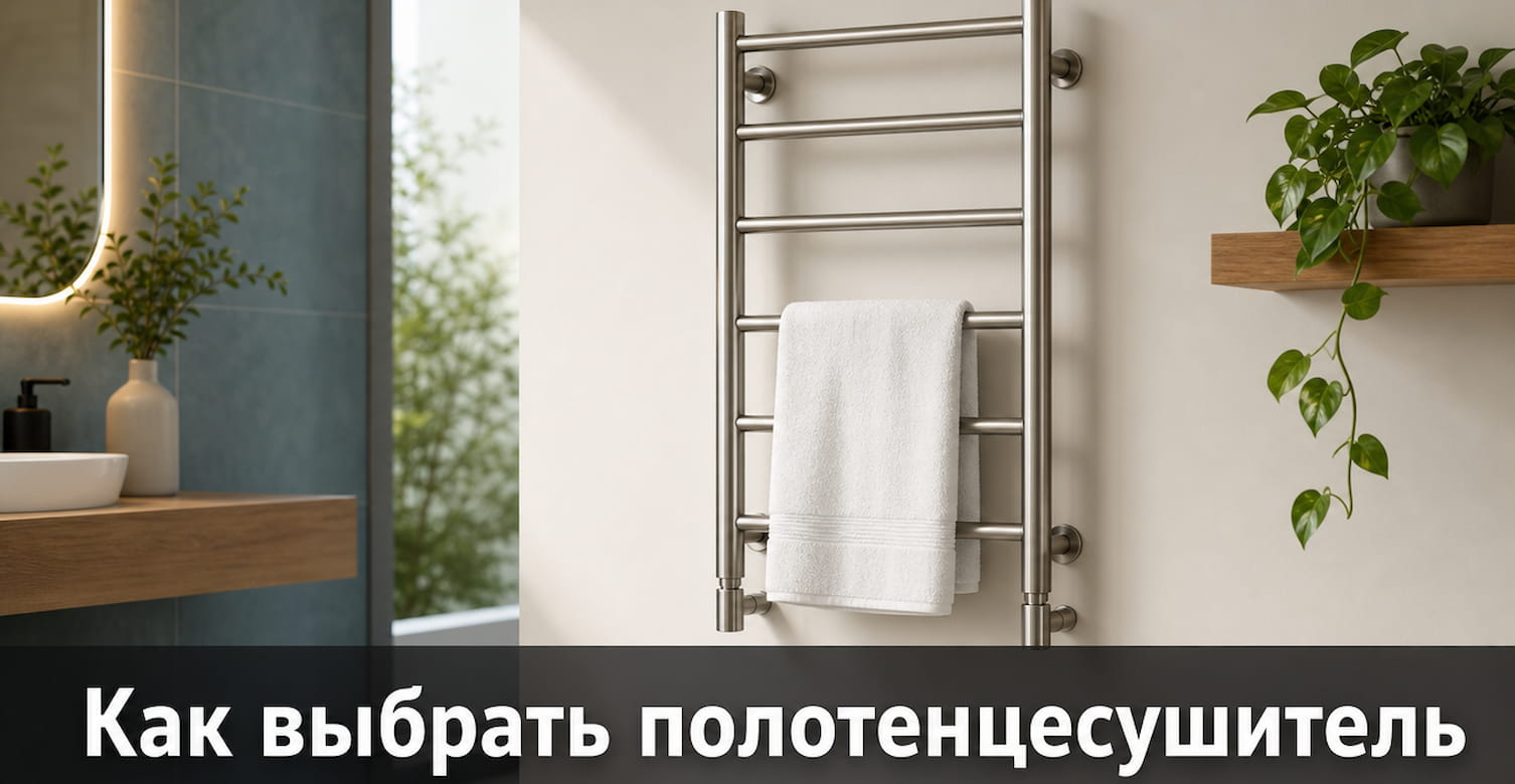 Как выбрать полотенцесушитель