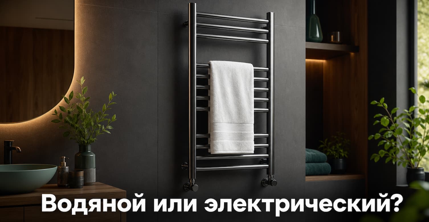 Полотенцесушитель водяной или электрический