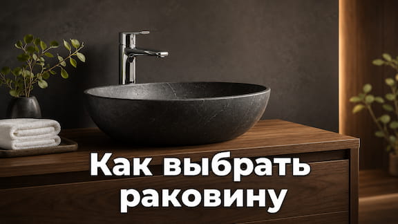 Раковина для ванной: как выбрать