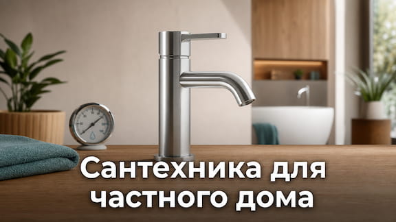 Сантехника для частного дома