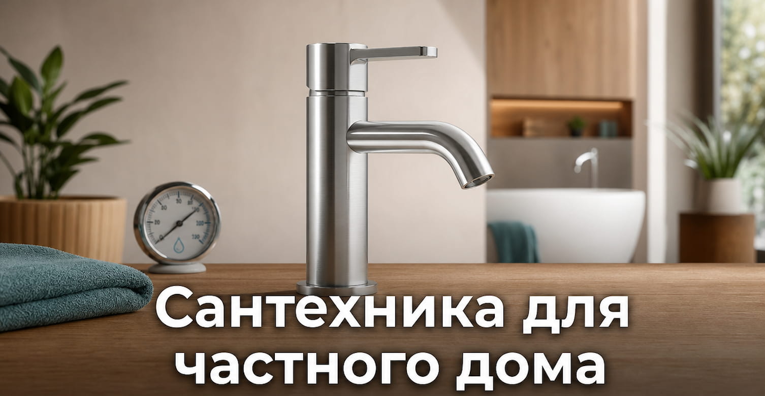Сантехника для частного дома