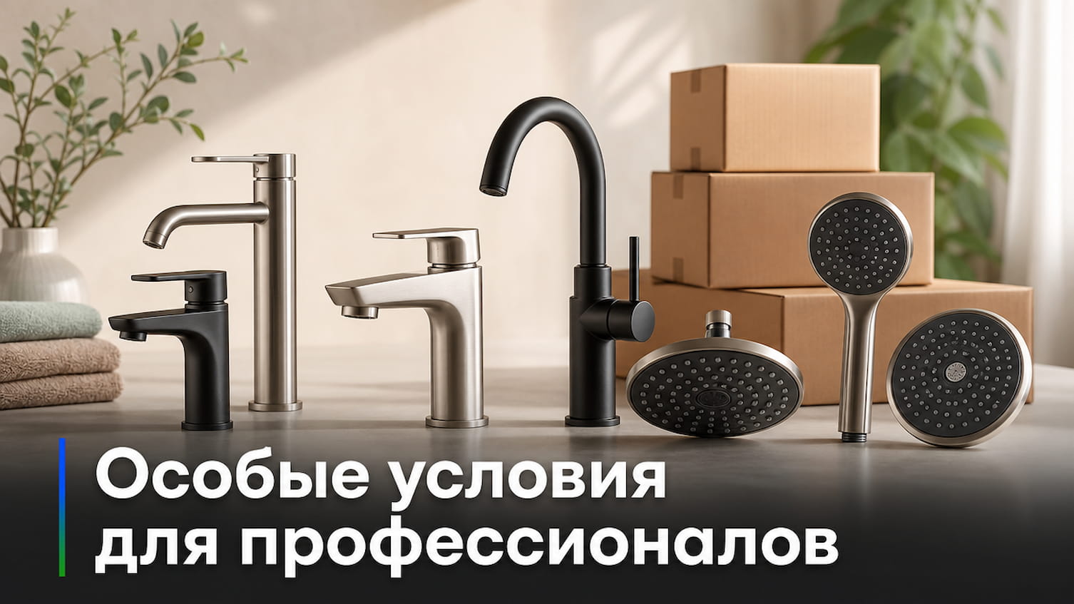 Сантехника оптом и для профессионалов