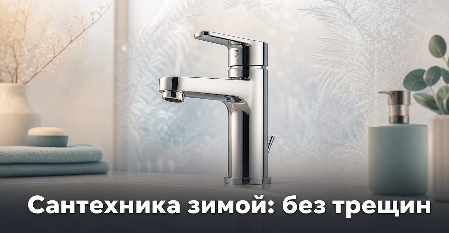 Сантехника зимой: доставка и хранение