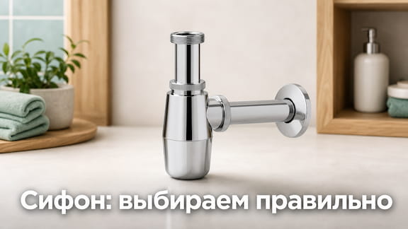 Сифон для раковины
