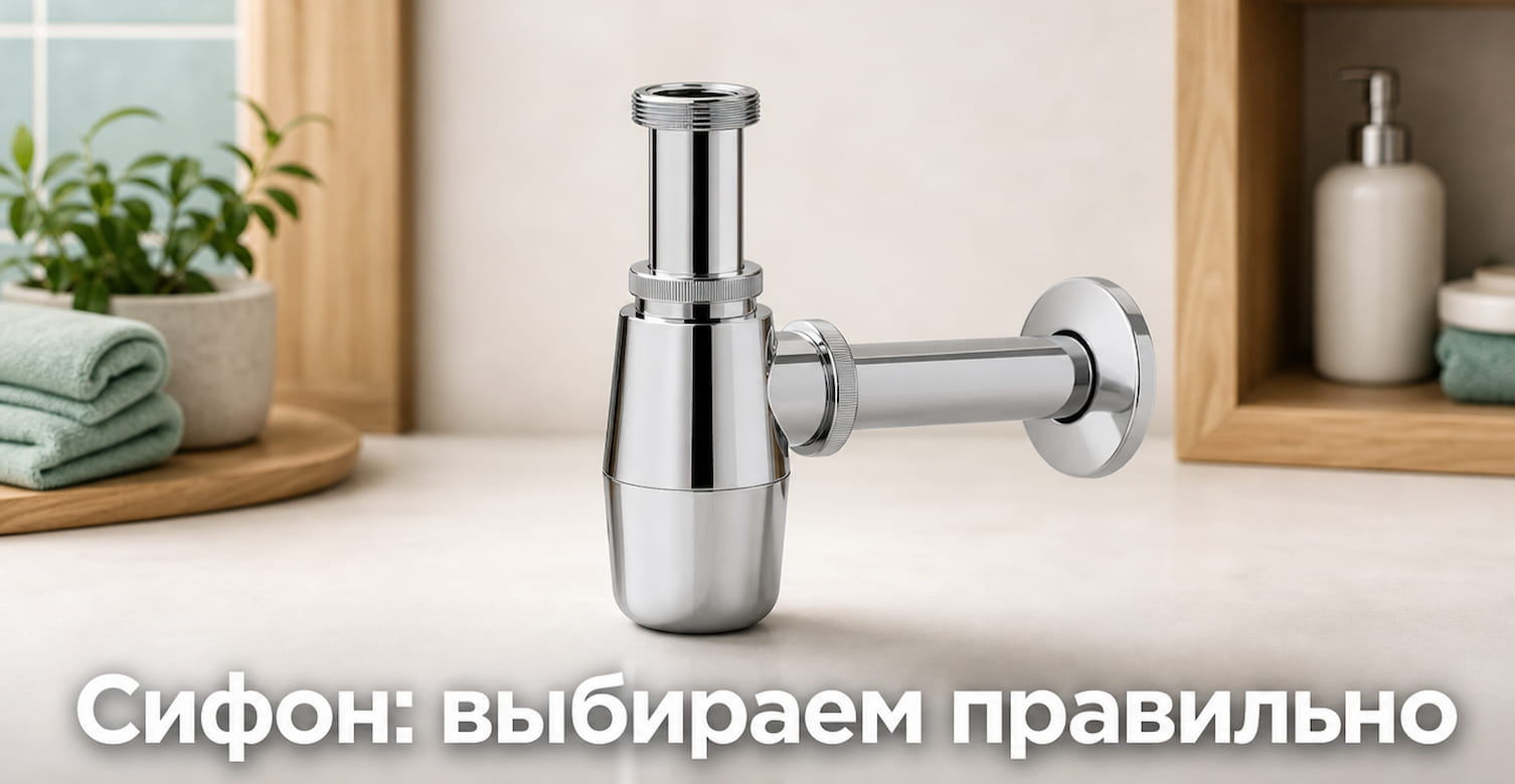 Сифон для раковины