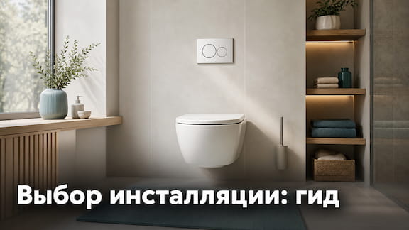 Купить унитаз с инсталляцией