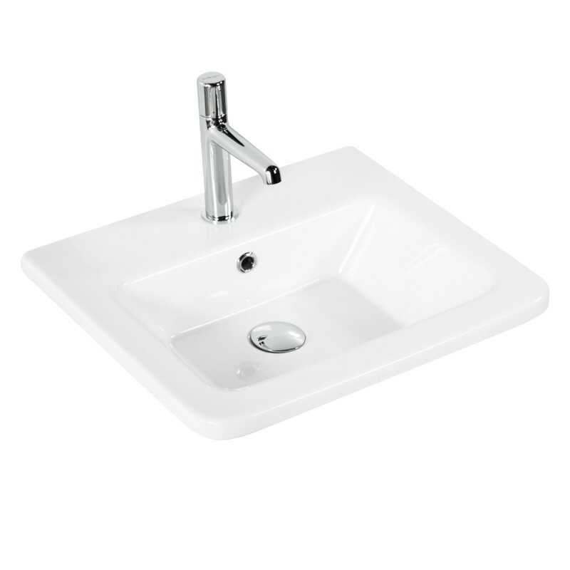 Керамическая раковина 500х460х30