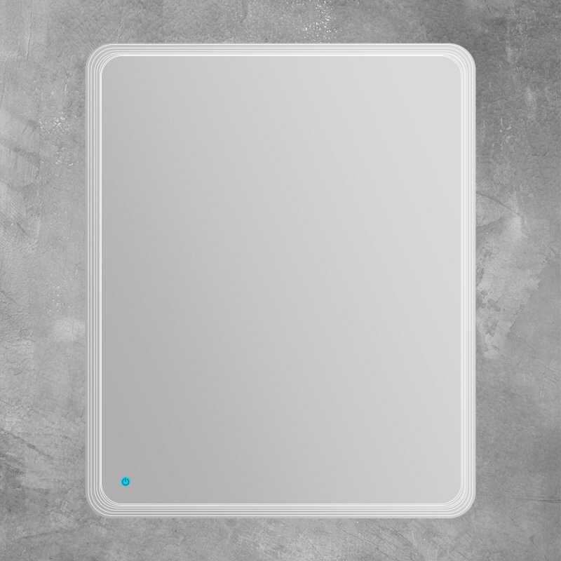 Зеркало со встроенной LED подсветкой и сенсорным выключателем Touch system, реверсивное