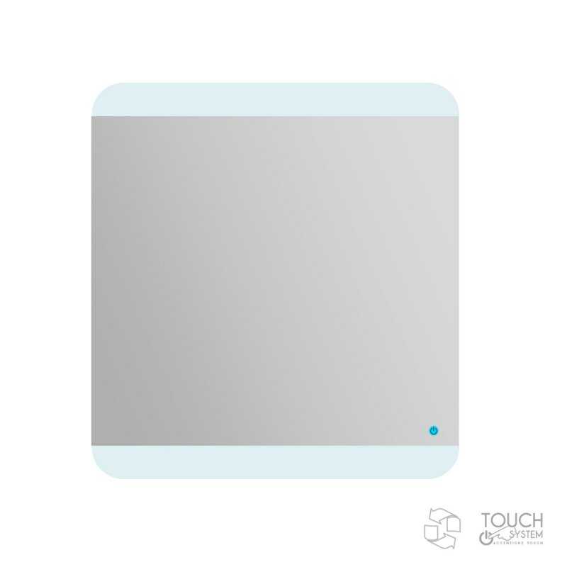 Зеркало со встроенной LED подсветкой touch system, 80x70