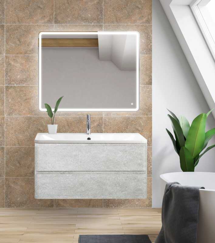 Раковина из искусственного камня, 1000х455х145
