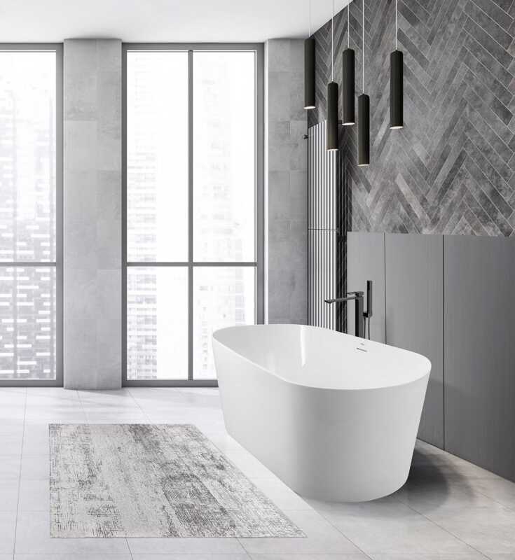 Ванна акриловая отдельностоящая BelBagno BB416-1700-800