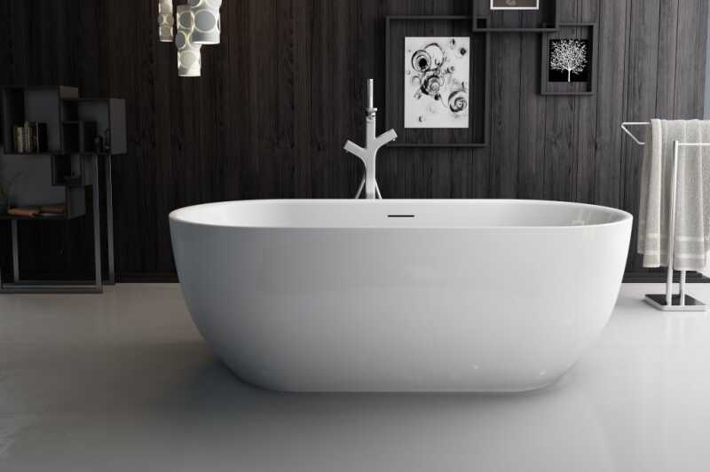 Ванна акриловая отдельностоящая BelBagno BB70-1500-800