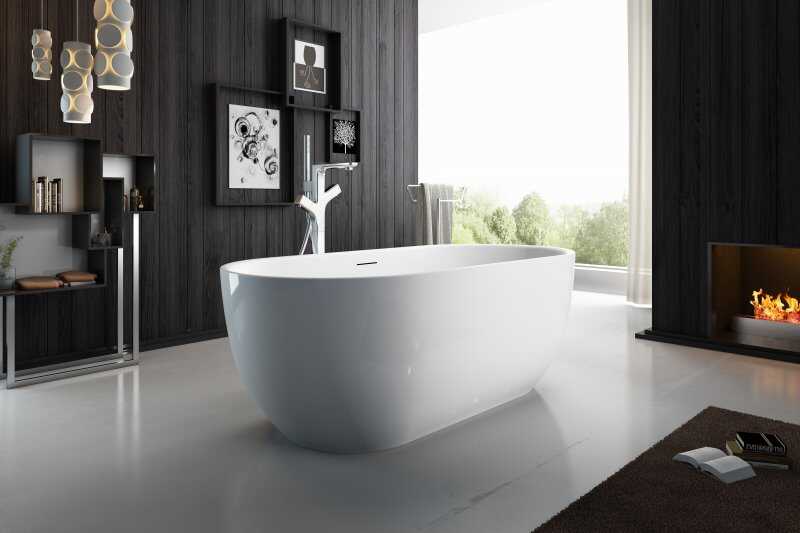 Ванна акриловая отдельностоящая BelBagno BB70-1700-80
