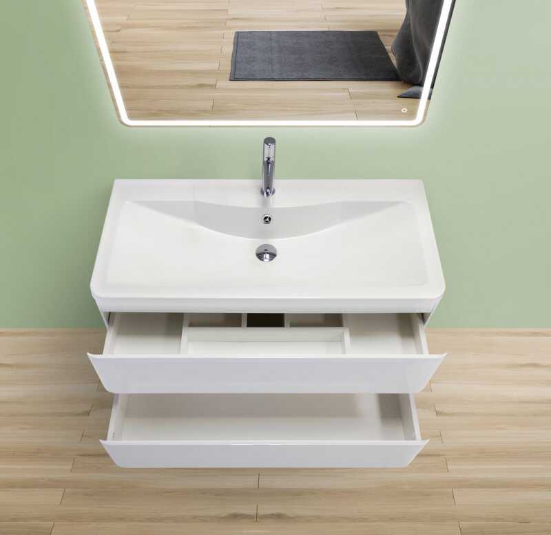 Раковина из искусственного камня, 800х455х145