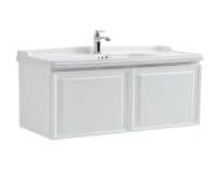 База под раковину подвесная с двумя распашными дверцами, 970x450x500