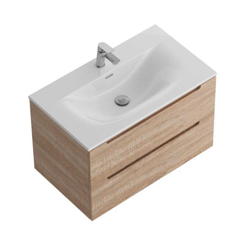 Столешница из керамогранита без отверстия под смеситель 800x460x20