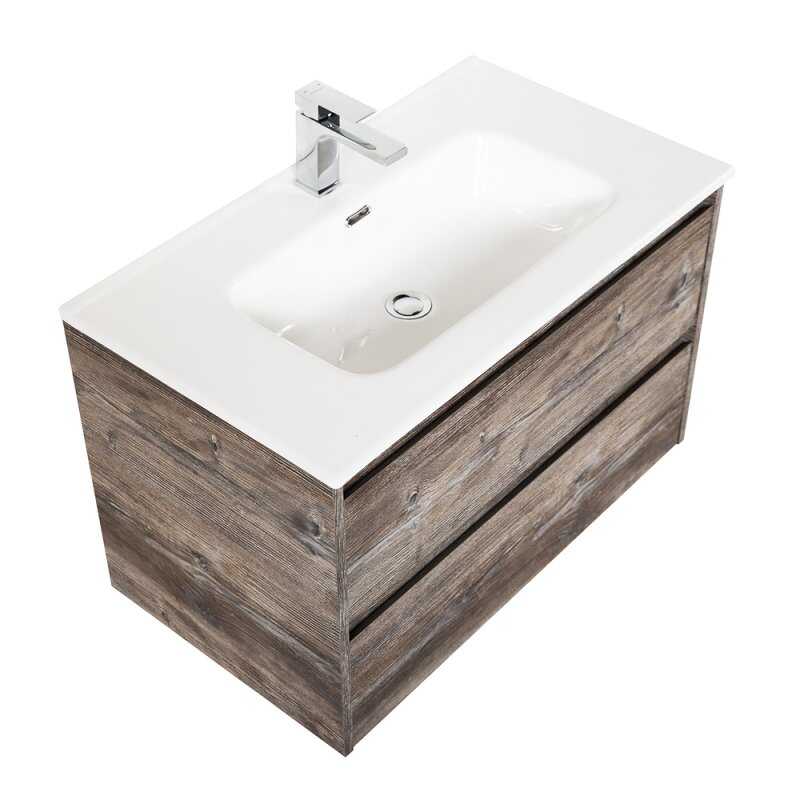 Столешница из керамогранита без отверстия под смеситель 800x460x20