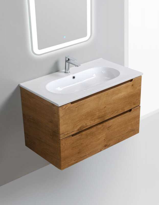 Столешница из керамогранита без отверстия под смеситель 800x460x20