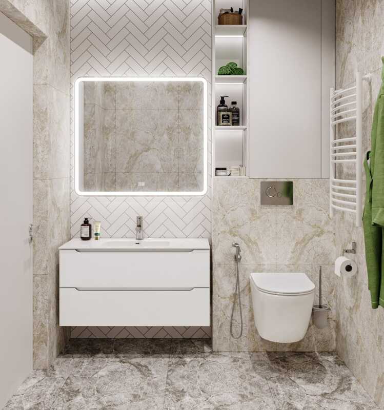 Столешница из керамогранита 900x460x20