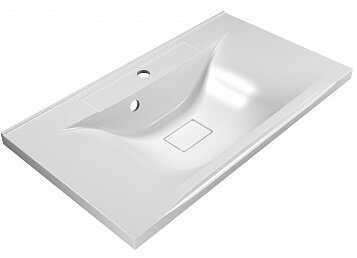 База под раковину подвесная с двумя выкатными ящиками 800x450x600