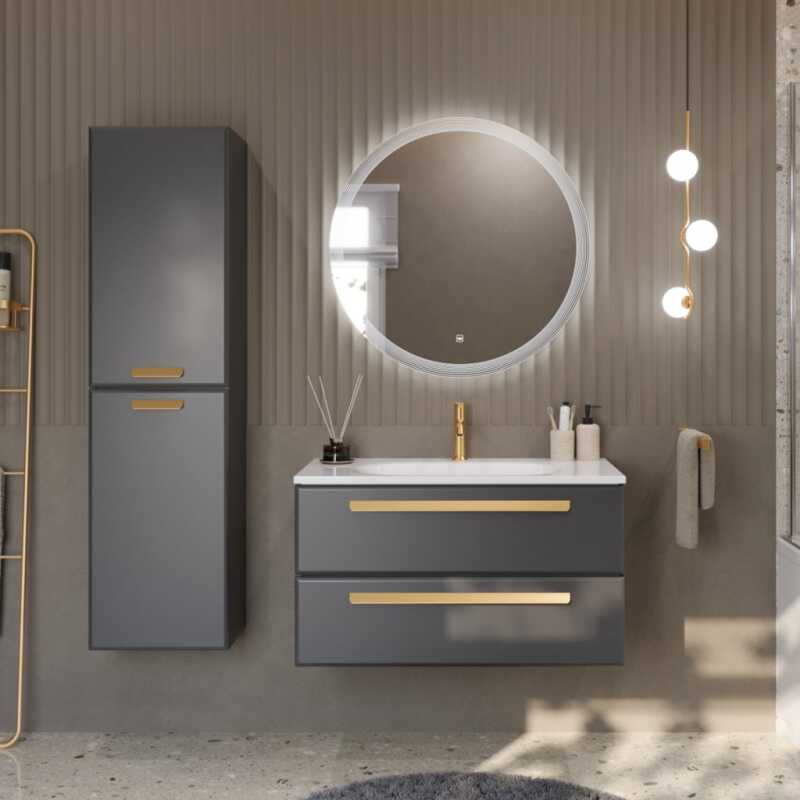 Мебельная ручка ECO (40 см) для базы ECO размером 75 и 120 см с 4-мя ящиками см 1 штука