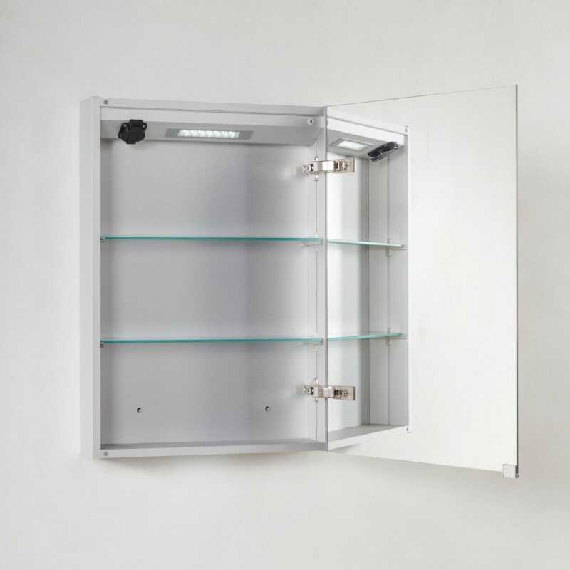Зеркальный шкаф BELBAGNO SPC-1A-DL-BL-500