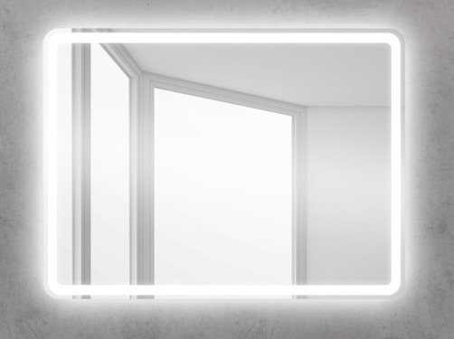 Зеркало с встроенным светильником, сенсорным выключателем, bluetooth, цифровым термометром, радио, 12W, 220-240V