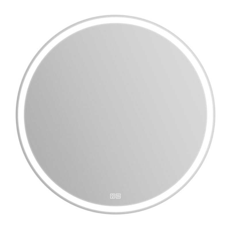 Зеркало со встроенной подсветкой, голосовым управлением и подогревом, 12W, 220-240V