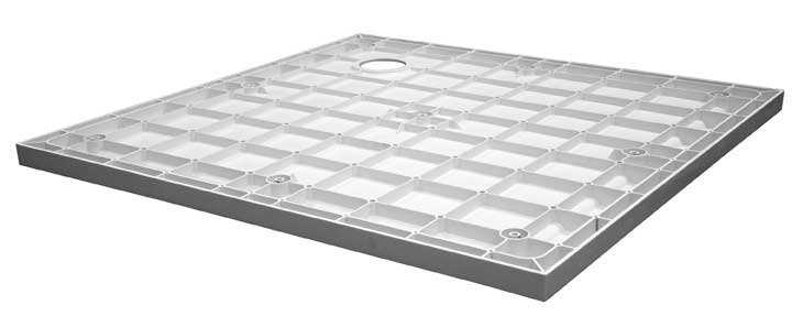 Душевой поддон из стеклокомпозита (SMC) CEZARES TRAY-M-R-35-W
