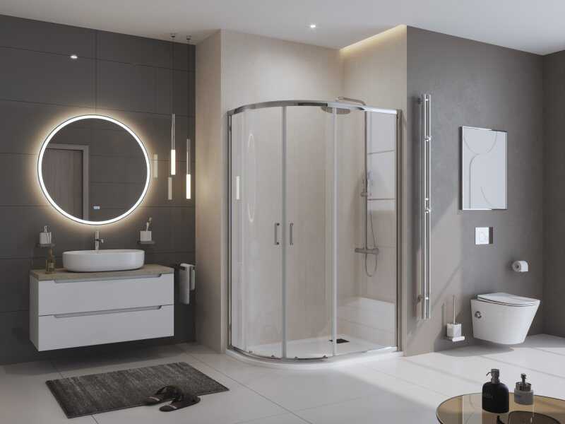 Поддон из искусственного мрамора BelBagno TRAY-MR-UNO-RH