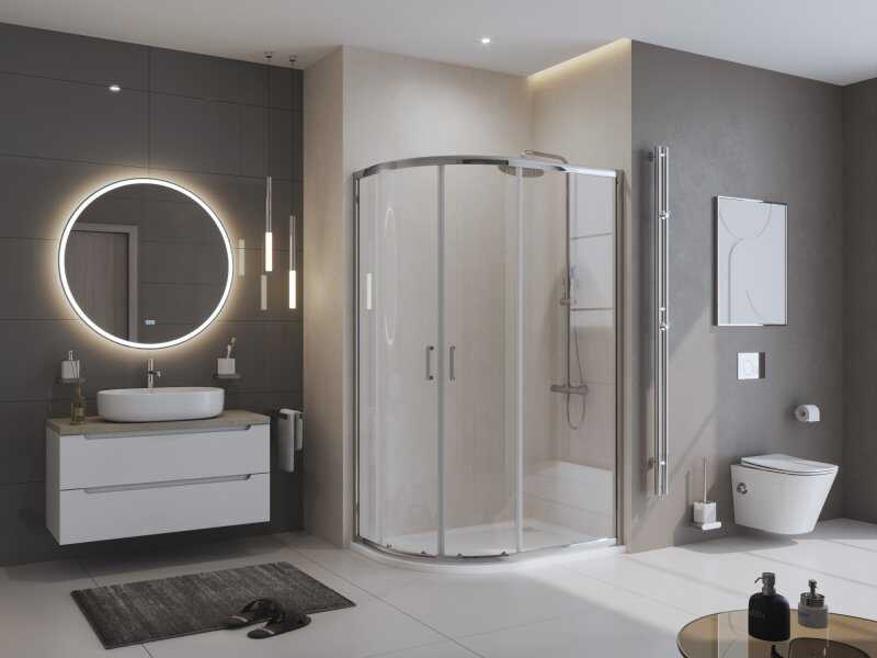 Поддон из искусственного мрамора BelBagno TRAY-MR-UNO-RH
