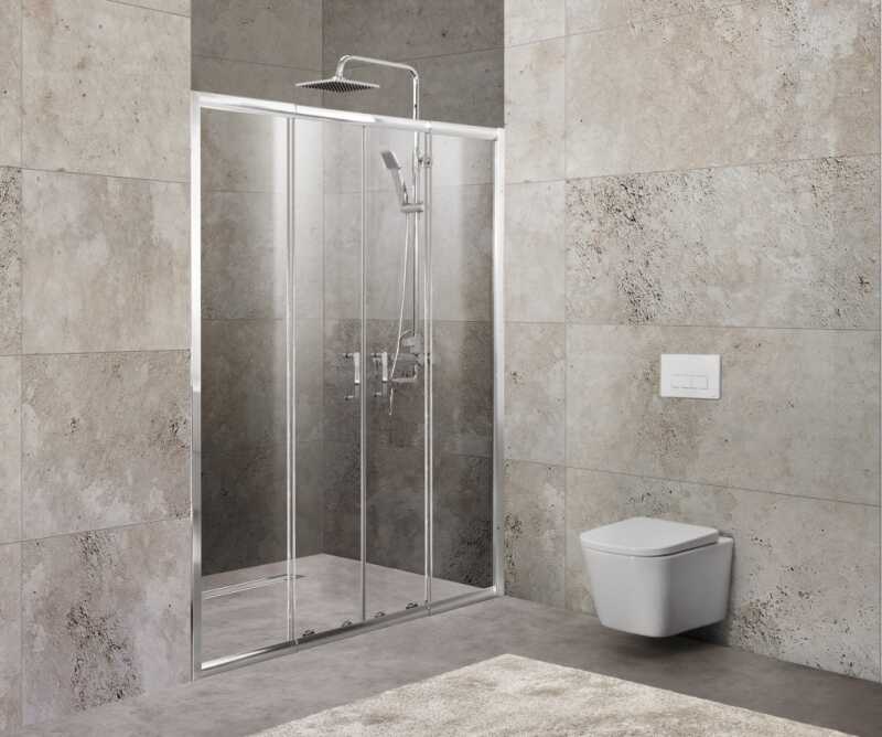Душевая дверь в нишу BELBAGNO UNIQUE-BF-2