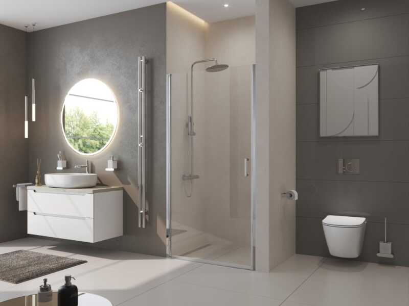 Душевая дверь в нишу BELBAGNO UNO-B-1