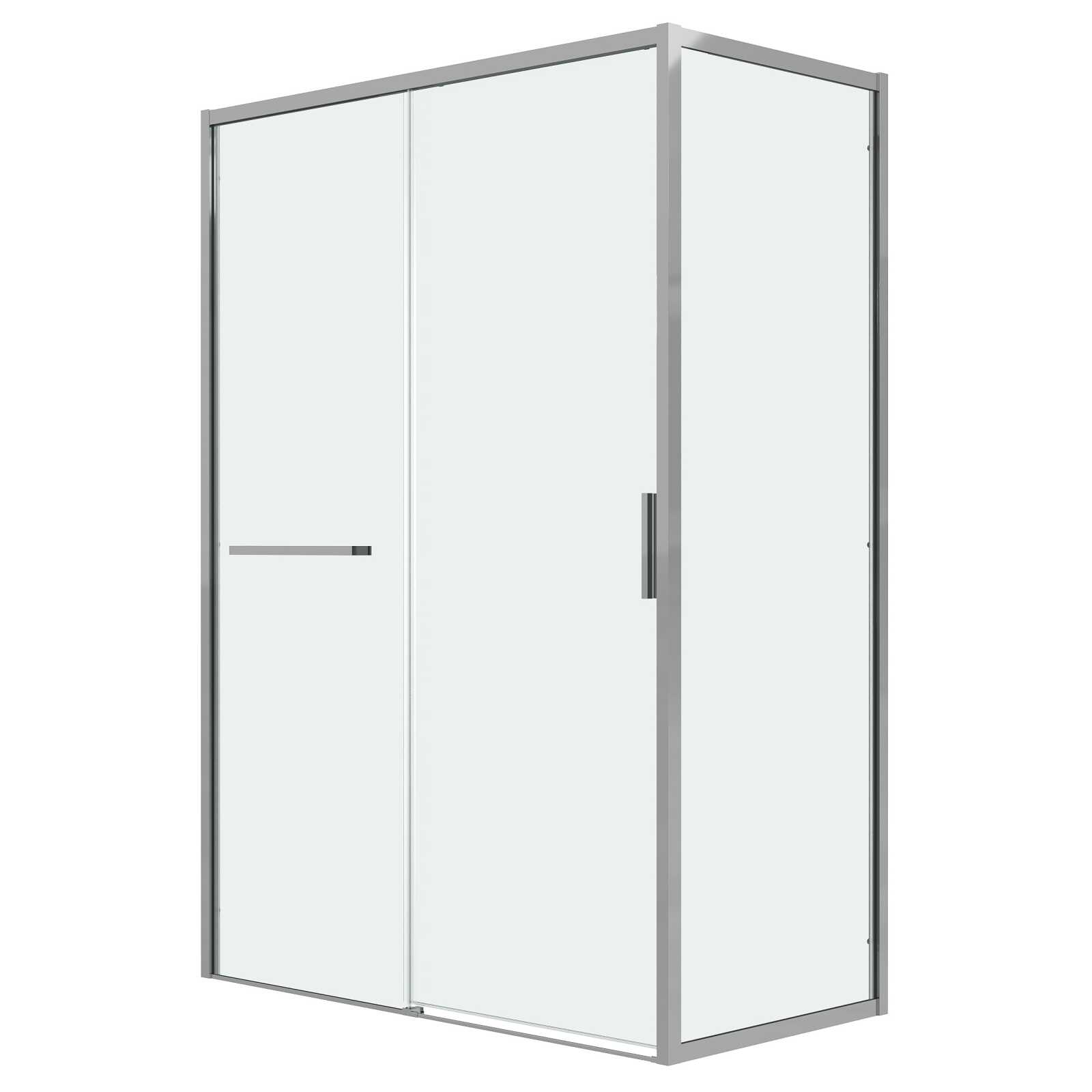 Душевое ограждение Grossman Style 100.K33.05.100.10.00-200.K33.05.70.10.00 (100х70х195) раздвижная,хром,стекло прозрачное,2 места