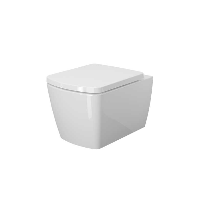 Унитаз Kingston 143K19003RS (500*360*354) подвесной БЕЗОБОДКОВЫЙ, 2 места