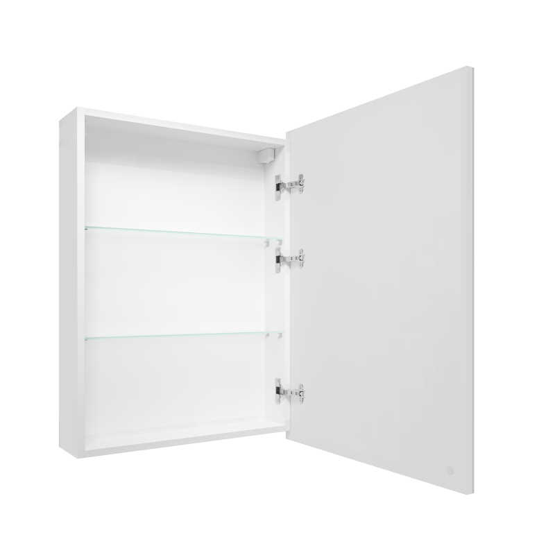 Шкаф-зеркало «МЕРКАДО-50 см» Пр. с LED подсветкой