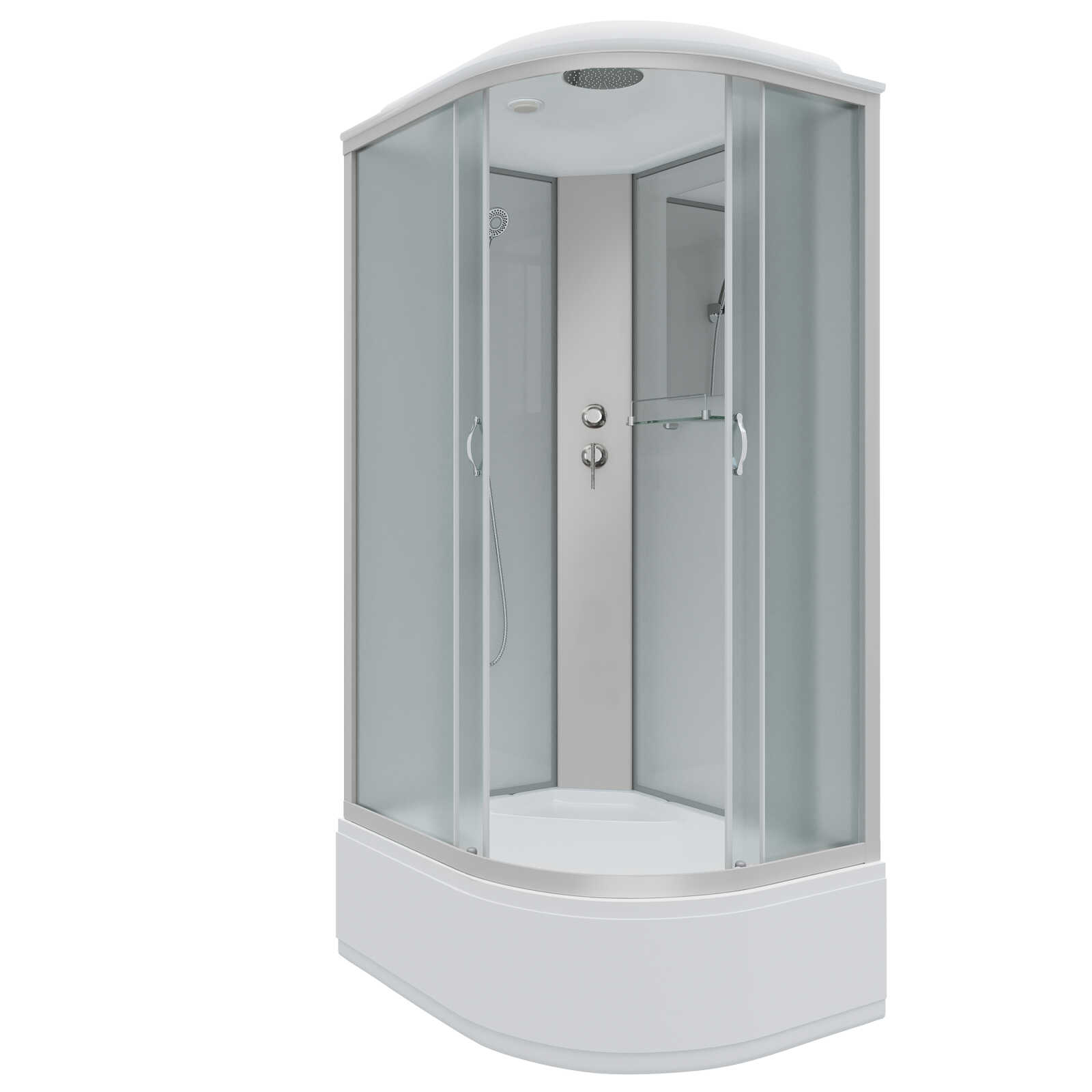 Душевая кабина Niagara Classic NG-2310-14L (120х80х215) высокий поддон(40см),стекло матовое,4 места