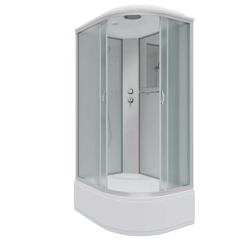 Душевая кабина Niagara Classic NG-2310-14L (120х80х215) высокий поддон(40см),стекло матовое,4 места