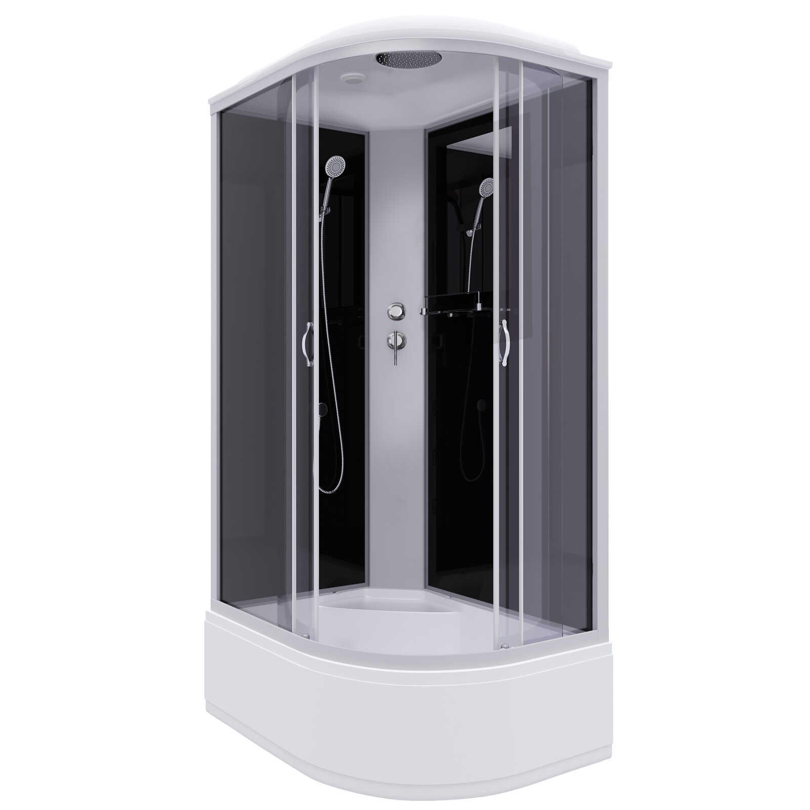Душевая кабина Niagara Classic NG-2510-14L (120х80х215) высокий поддон(40см),стекло тонированное,4 места