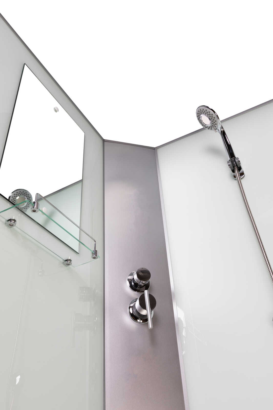 Душевая кабина Niagara Classic NG-33184-14LBK (110х80х200) средний поддон(26см),стекло матовое,4 места