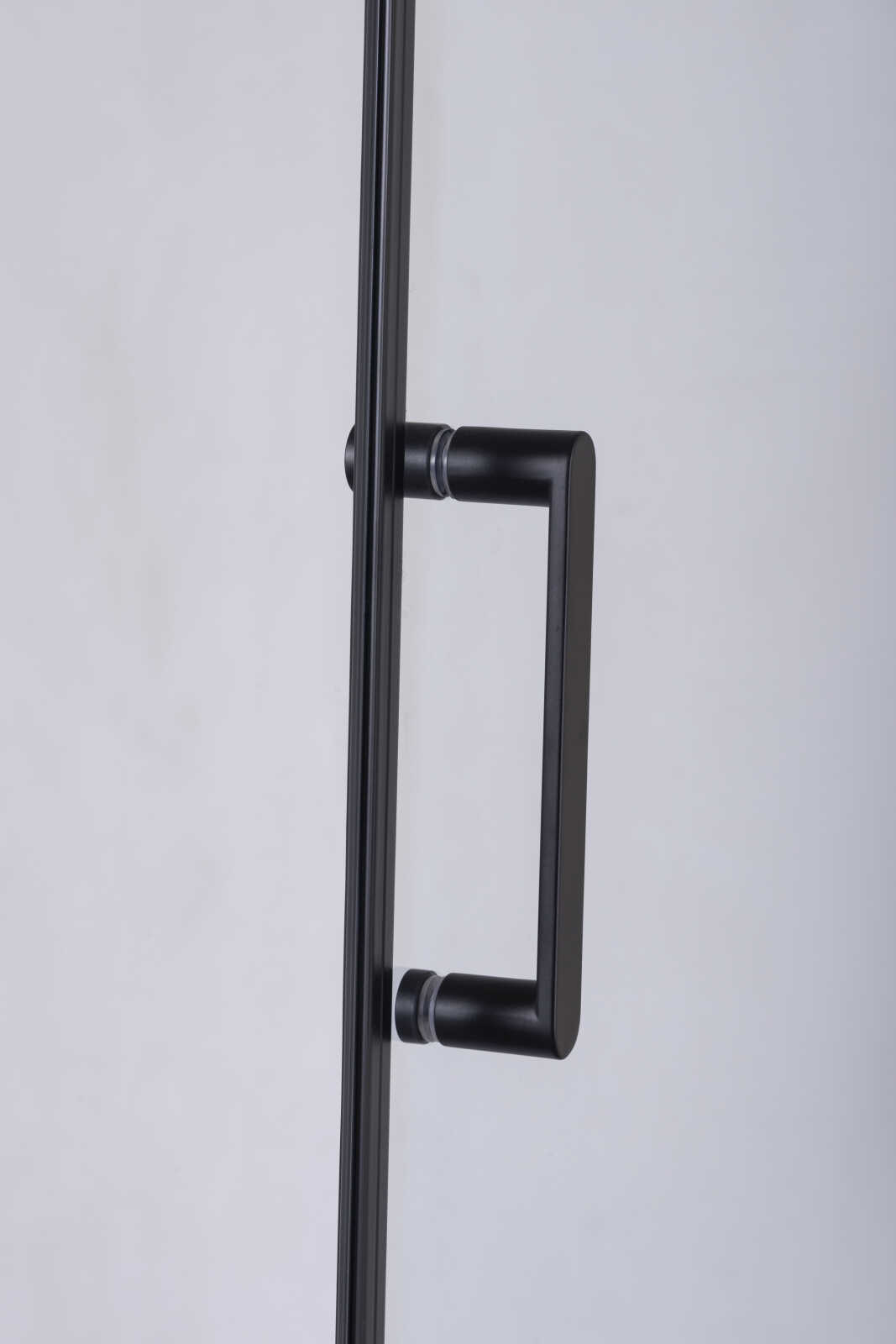 Душевое ограждение Niagara Nova NG-6812-08ВLACK (120х80х195) прямоугольник,черный,дверь раздвижная,стекло прозрачное,1 место