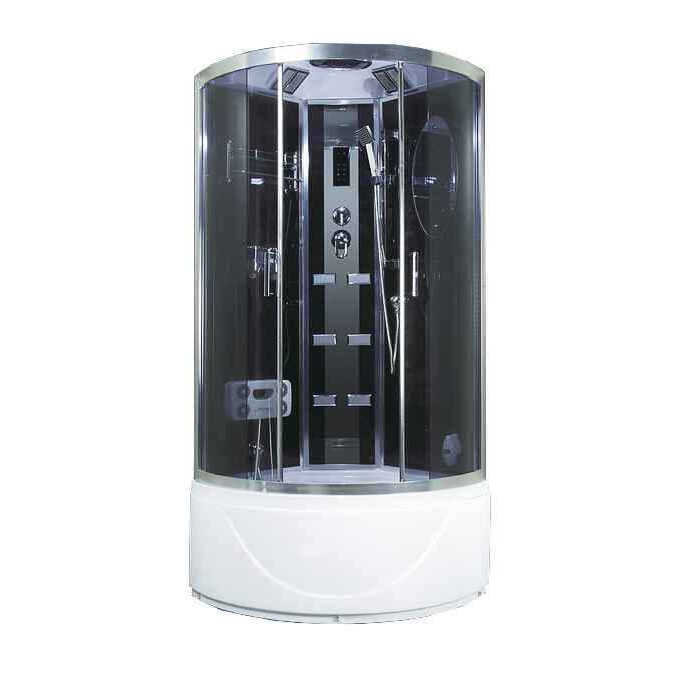 Душевая кабина Niagara Ultra NG-908-01 (90х90х220) высокий поддон(46см),стекло тонированное,4 места