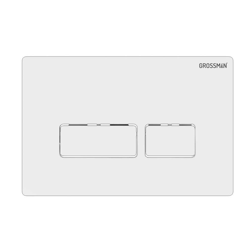 Комплект 3 в 1: Grossman инсталляция 900.K31.01.000+клавиша 700.K31.03.000.000 белый+унитаз GR-4477S, 3 места