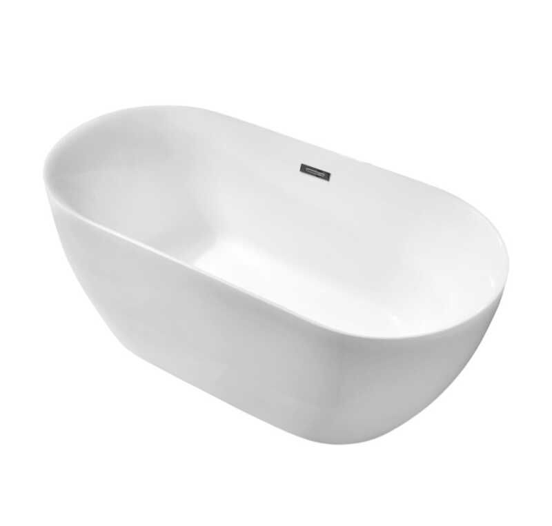 Ванна пристенная Grossman Classic GR-12501 (160х75x58) белый,1 место