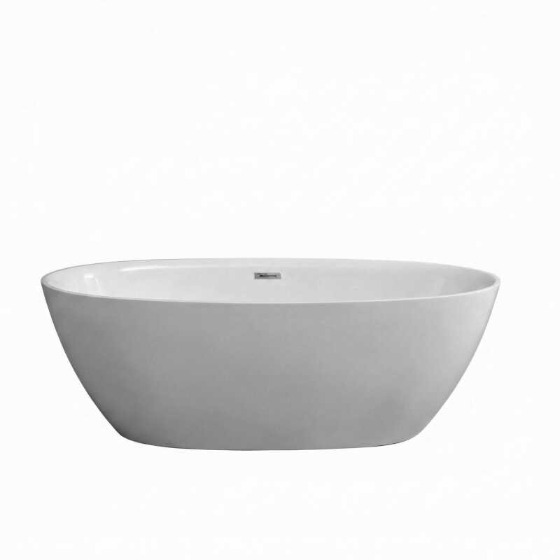 Ванна отдельностоящая Grossman Classic GR-2403 (150х78х58) цвет белый,1 место