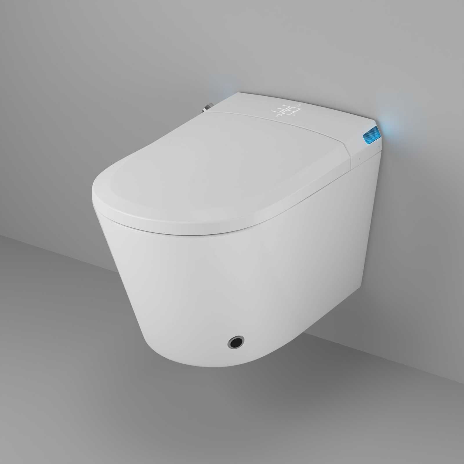 Унитаз подвесной Grossman Smart GR-5702 (590х380х380) белый,1 место
